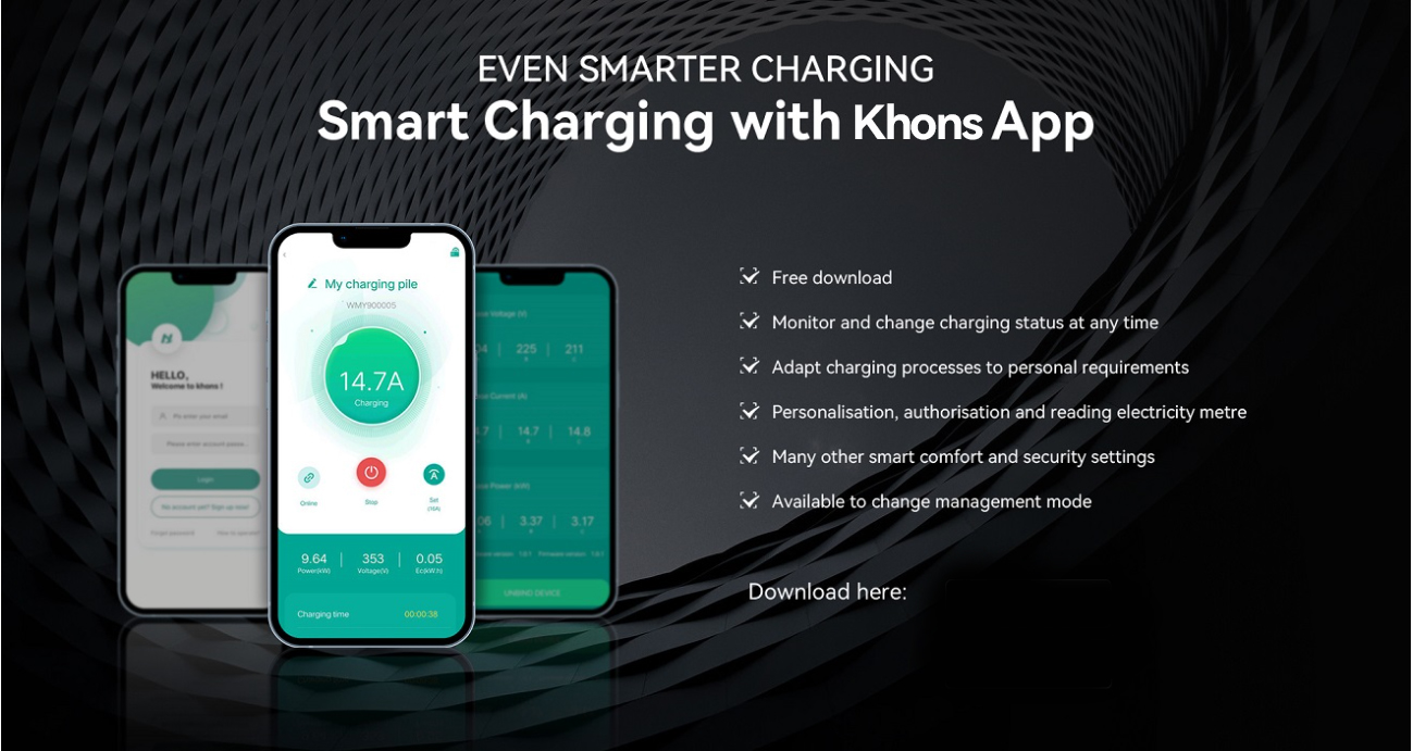 EV charging station KHONS 11kW - Evston